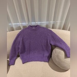 Zara - purple knit sweater